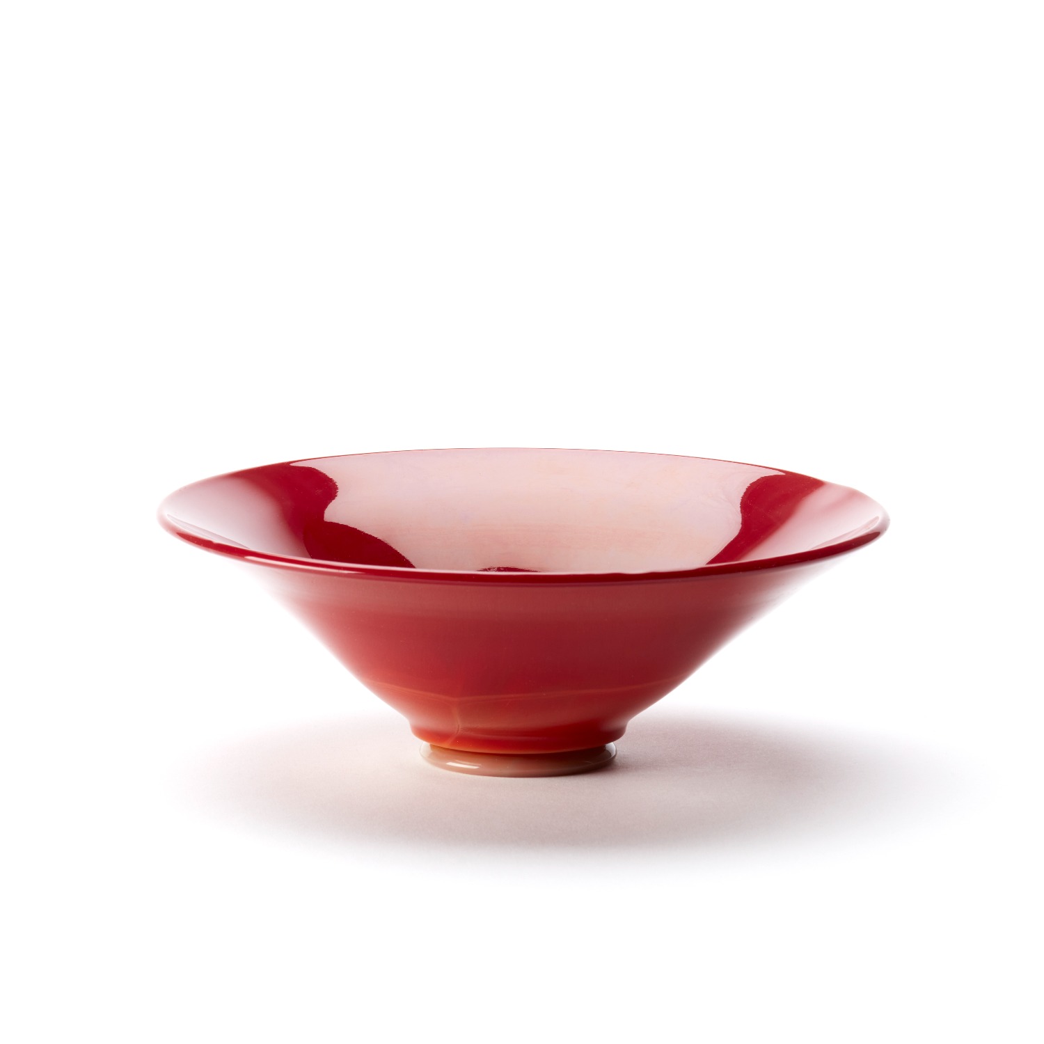 Glass, Mixing Bowl; faceted lip  For Rent in North Hollywood