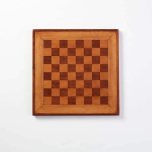 Antique Wood Chessboard 2
