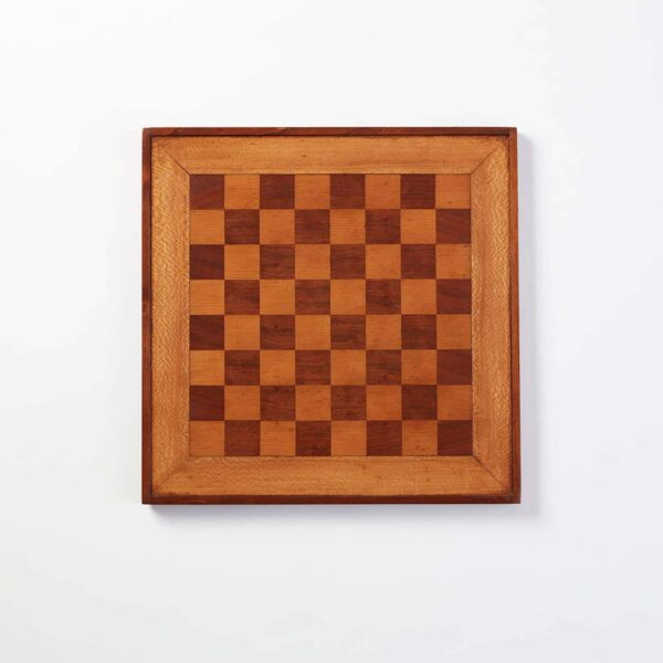 Antique Wood Chessboard 2