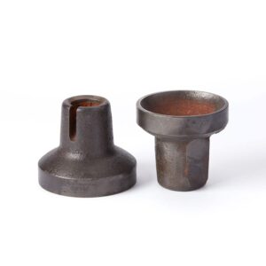 Vintage Steel Cone Shaped Parts (pair)