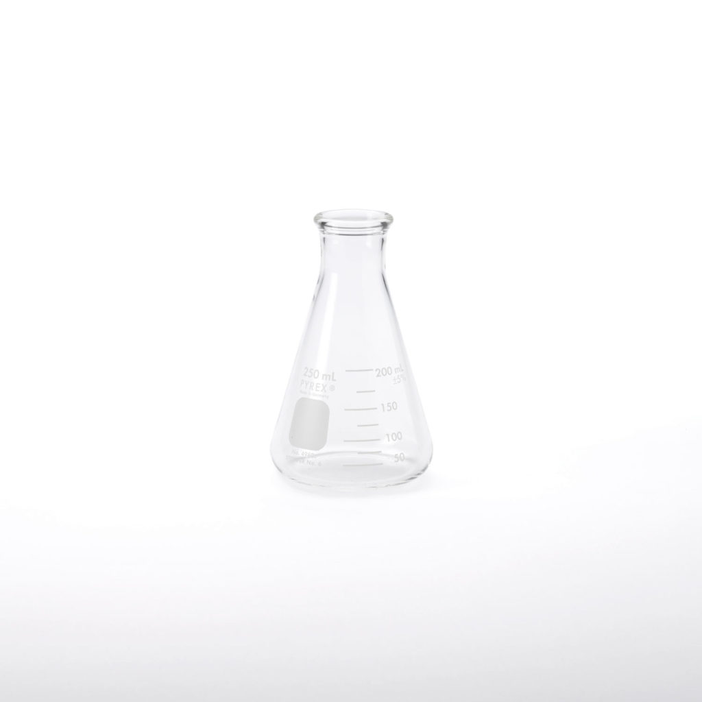 Laboratory Glass Erlenmeyer Conical Flask 250ml Rental For Photography At Noho Surface And Prop 8301