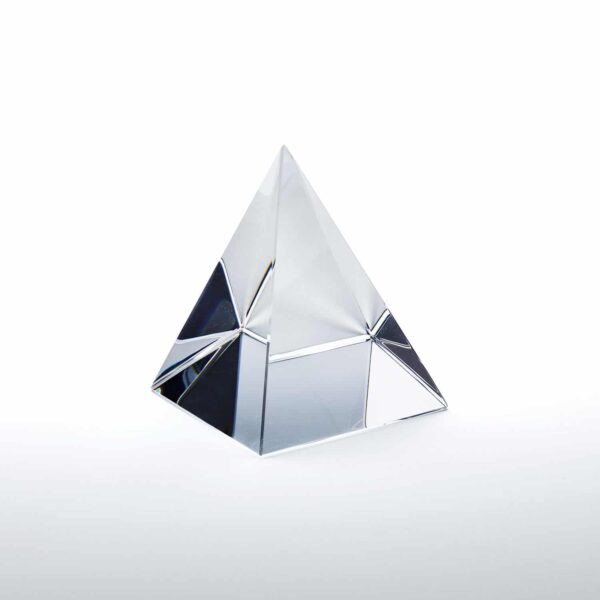 Solid Glass Pyramid