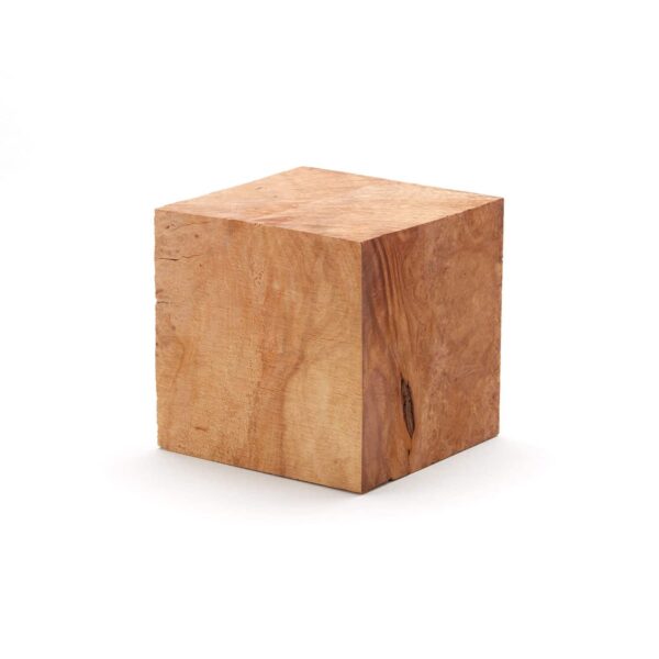 Burl Wood Cube