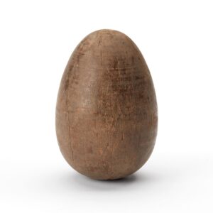 Vintage Egg Shaped Wood Mold No.1